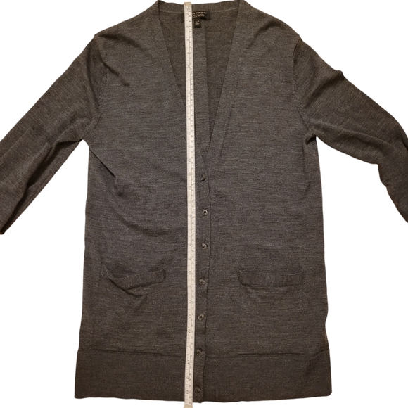 Banana Republic Washable Merino Wool Cozy Boyfriend Cardigan Sweater, Size S - Picture 7 of 7